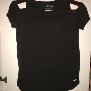 Black Off the Shoulder Top